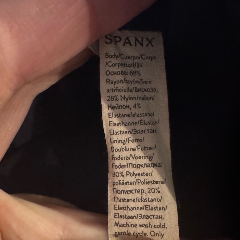Spanx Black Perfect Fit Ponte Straight Pants - Size XS - Picture 6 of 6